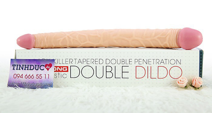 Dương vật giả 2 đầu Lovetoy Double silicon mềm mịn cao cấp