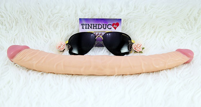 Dương vật giả 2 đầu Lovetoy Double silicon mềm mịn cao cấp