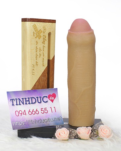 Bao cao su đôn dên Lovetoy Natural Extender mềm mịn đẹp chưa lột đầu