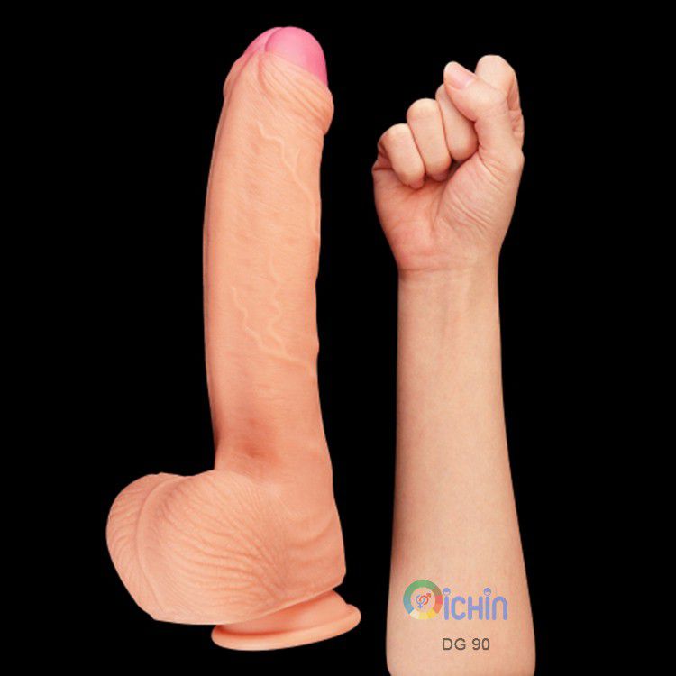 Lovetoy Nature Cock dương vật giả silicon mềm mịn 11 inch