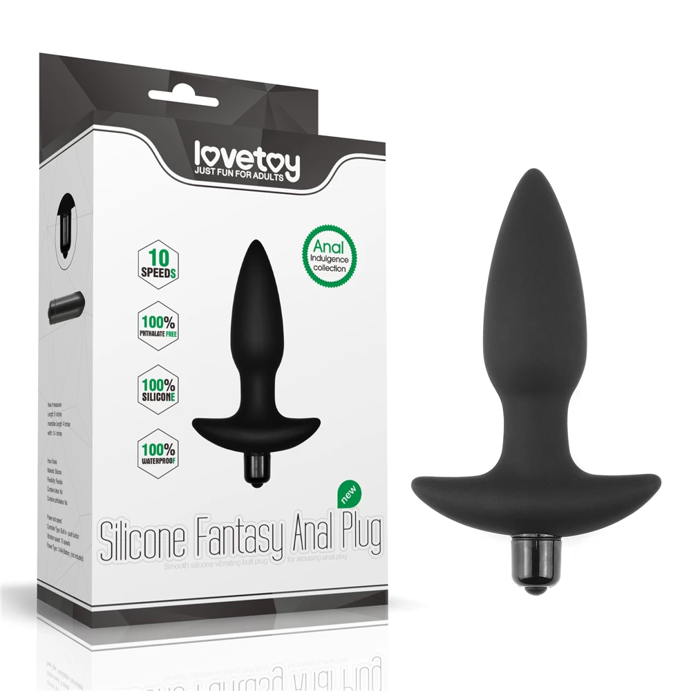 Lovetoy Silicone Fantasy rung 10 chế độ pin AAA