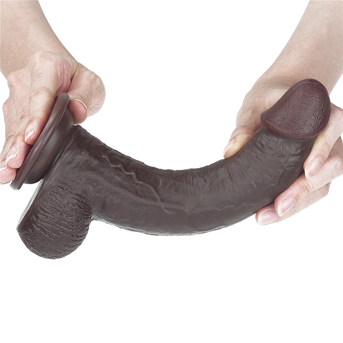 Lovetoy Sliding Skin 9 Inch Tuột Da 2 Lớp Châu Phi Mạnh Mẽ