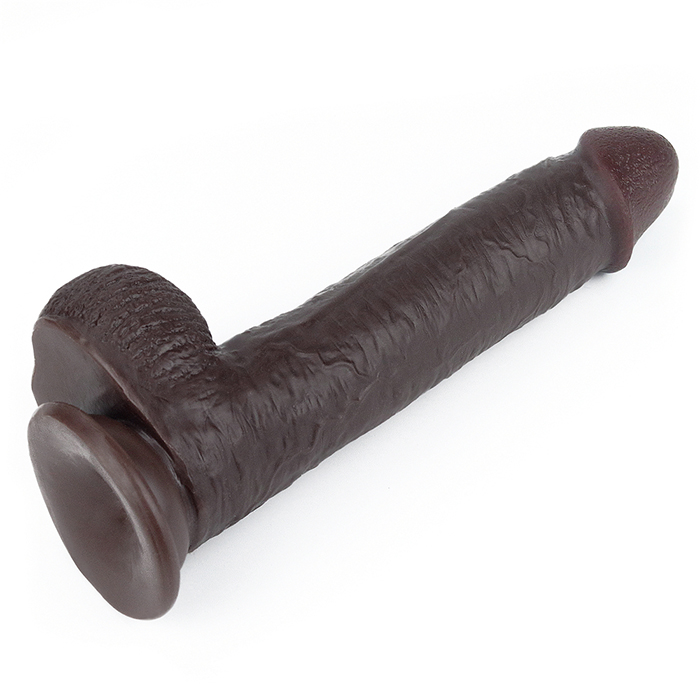 Lovetoy Sliding Skin 9 Inch Tuột Da 2 Lớp Châu Phi Mạnh Mẽ