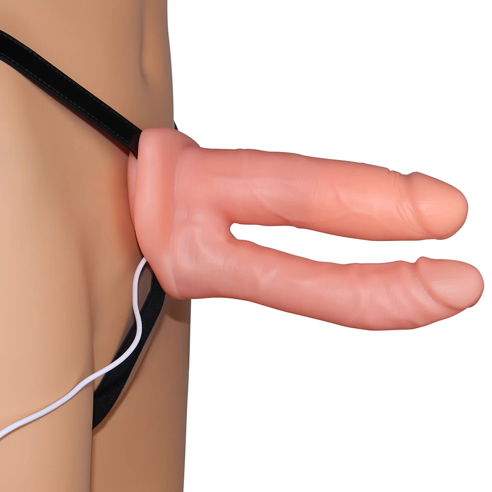 Dương vật giả Unisex Hollow rung điều khiển từ xa bền