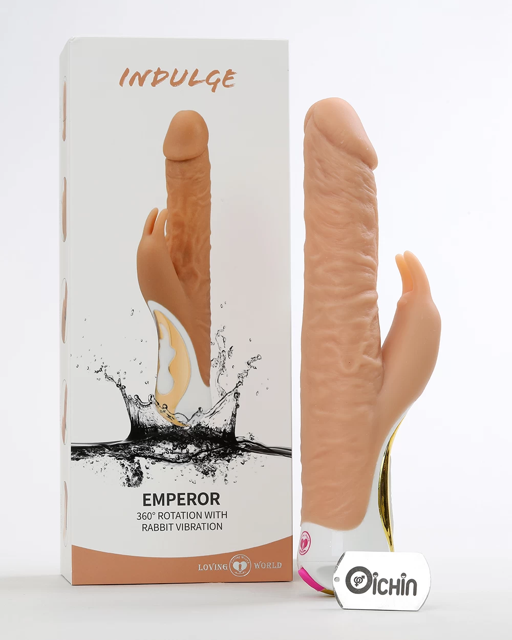 Loving World Dildo silicon mềm rung xoay ngoáy cực mạnh Loving World Dildo silicon mềm rung xoay ngoáy cực mạnh