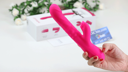 Lưỡi rung Loving World kích thích thụt xoay massage