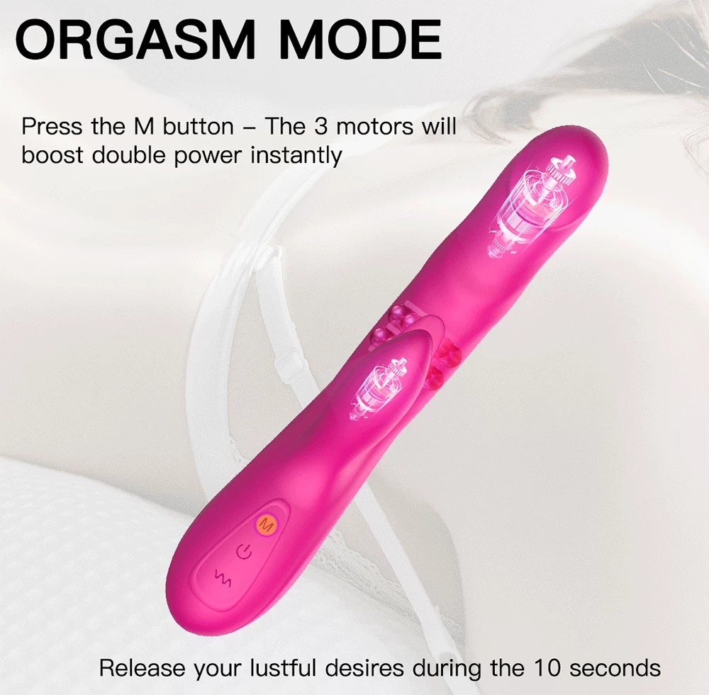 Lưỡi rung Loving World kích thích thụt xoay massage