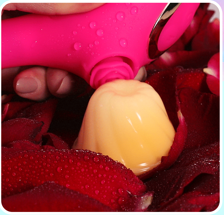Loving World Rose Thumping Máy Massage Rung Tỏa Nhiệt Cho Nữ