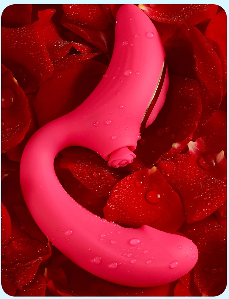 Loving World Rose Thumping Máy Massage Rung Tỏa Nhiệt Cho Nữ