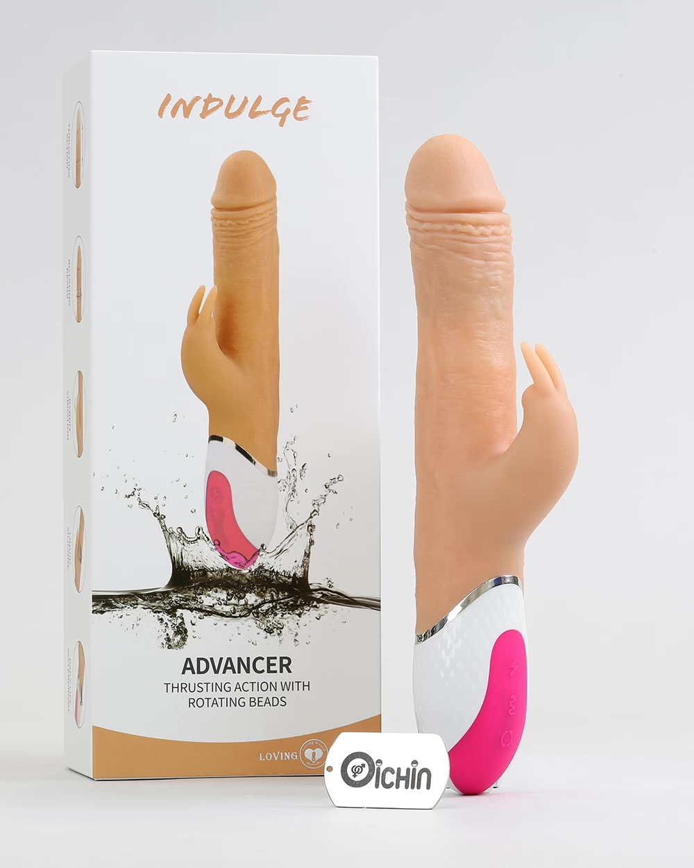 LovingWorld ADVANCER dương vật giả rung ngoáy thụt 7 chế độ