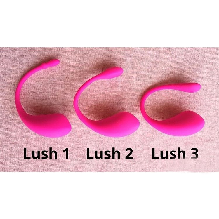 LUSH 3 trứng rung tình yêu silicone điều khiển từ xa âm thanh