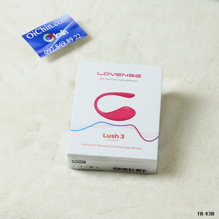 LUSH 3 trứng rung tình yêu silicone điều khiển từ xa âm thanh