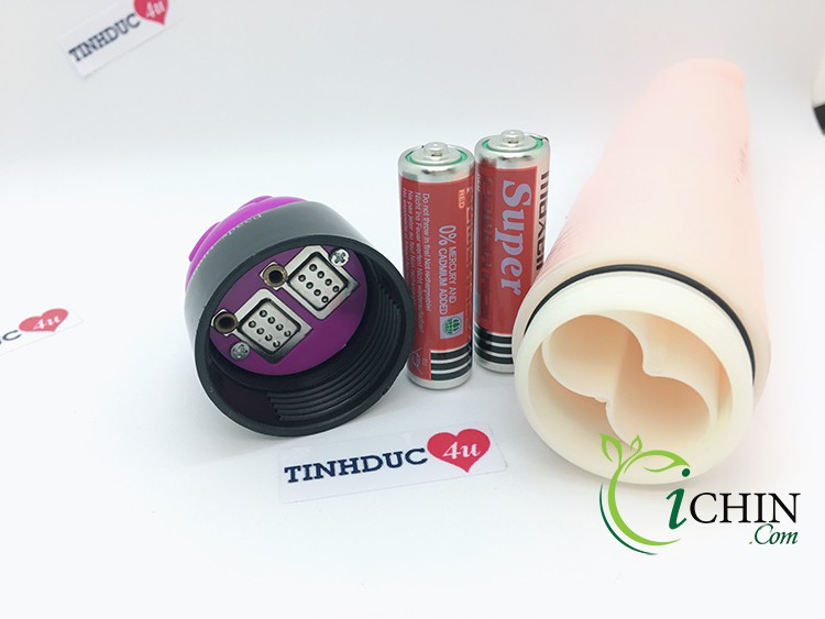 Lybaile Dildo rung xoay chuẩn size Việt mềm mịn