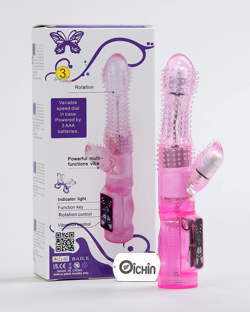 Lybaile Tease gai mềm rung 6 chế độ silicone yên tâm