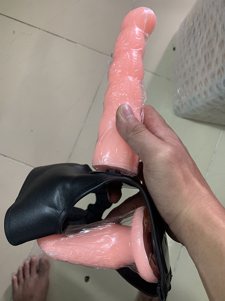 Dương vật giả 2 đầu Lybaile Harness silicone y tế kích thích điểm G