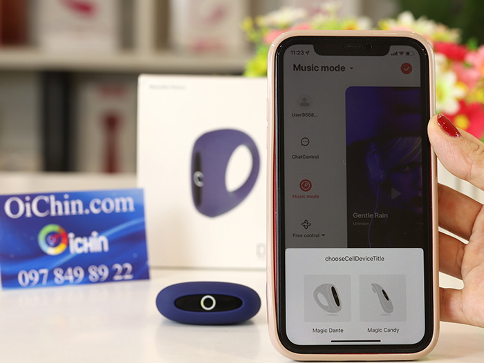Vòng rung Magic Dante cao cấp kết nối App siêu mềm mịn