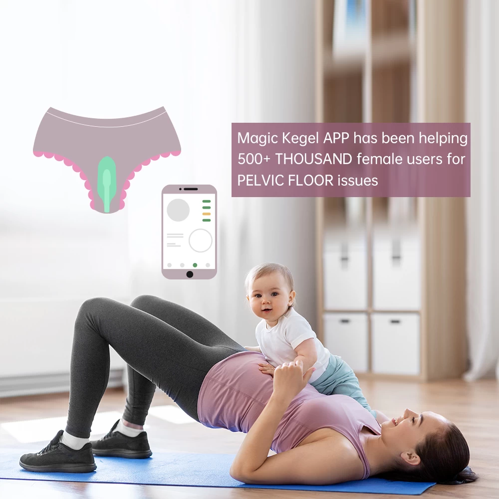 Magic Motion Fitcute Kegel Rejuve máy tập se khít âm đạo rung điều khiển từ xa