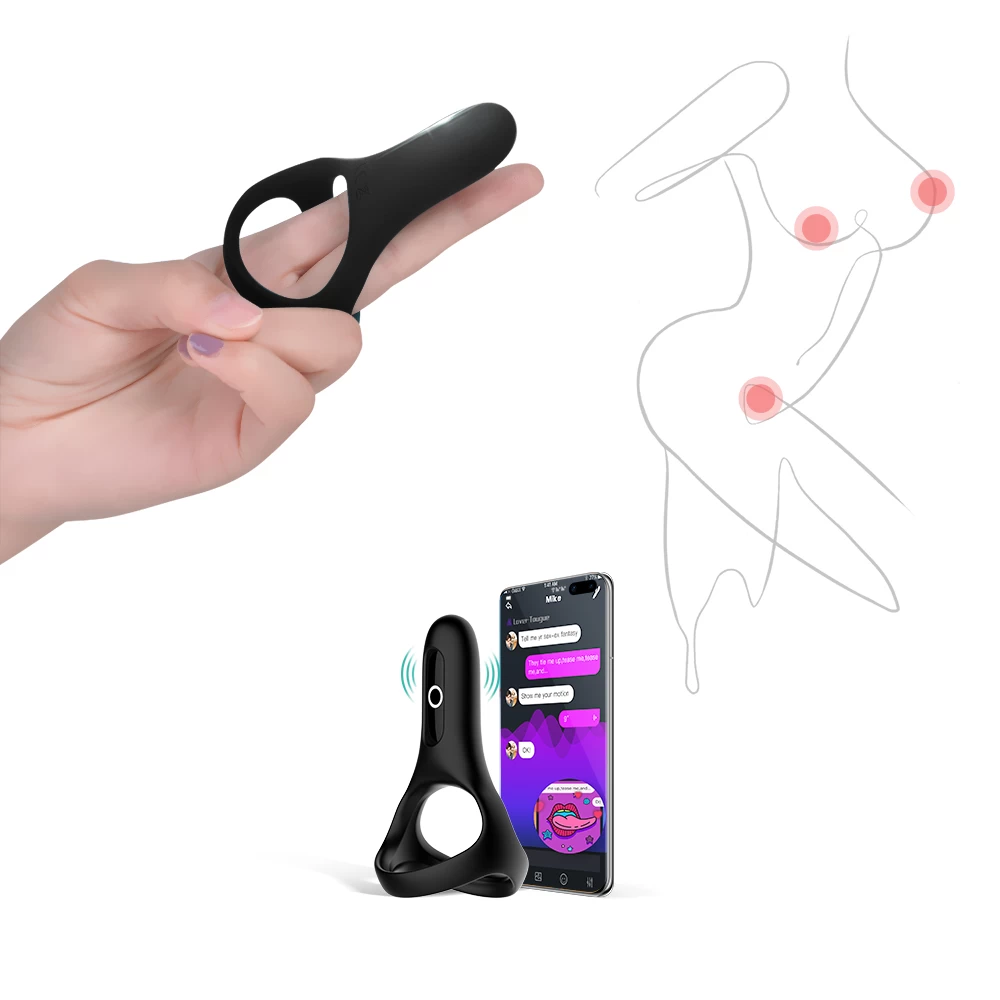 Magic Motion Magic Rise vòng rung đeo dương vật điều khiển qua app