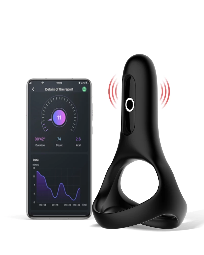 Magic Motion Magic Rise vòng rung đeo dương vật điều khiển qua app