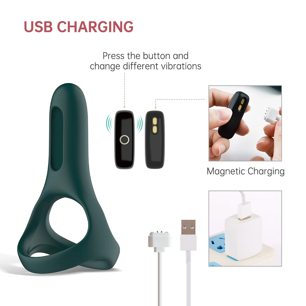 Magic Motion Magic Rise vòng rung đeo dương vật điều khiển qua app