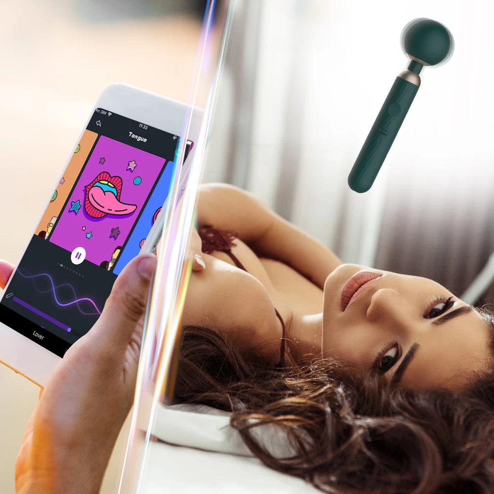 Magic Motion Zenith lớn rung điều khiển từ xa kết nối điện thoại