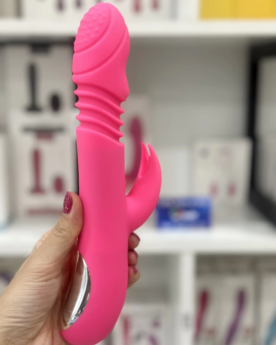 Mannuo Ella ROD rung thụt silicon cao cấp sạc USB cho nữ thủ dâm