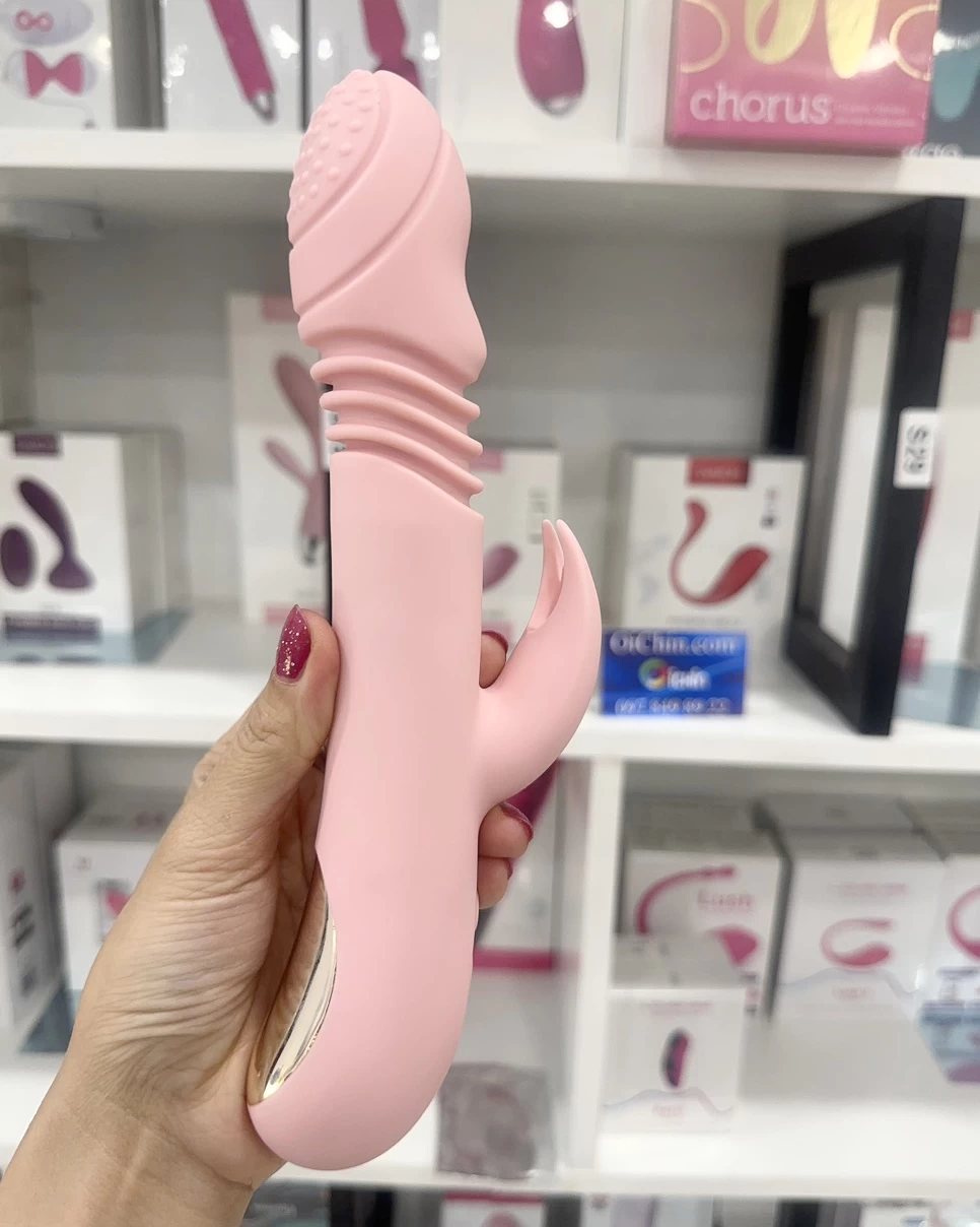 Mannuo Ella ROD rung thụt silicon cao cấp sạc USB cho nữ thủ dâm