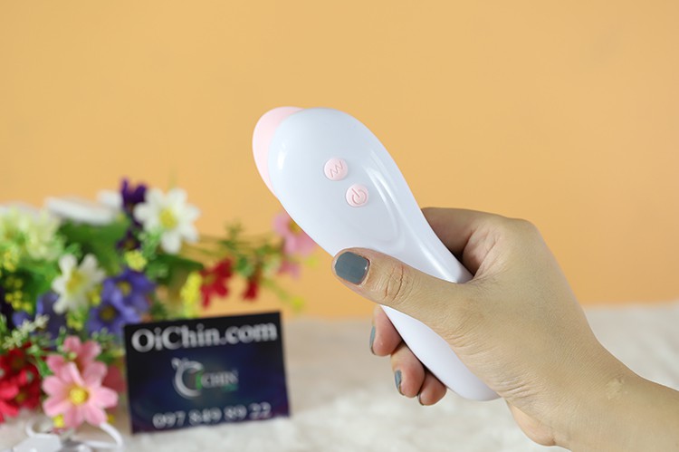Máy massage hột le XiuXiuDa rung đa chế độ kèm trứng rung mini