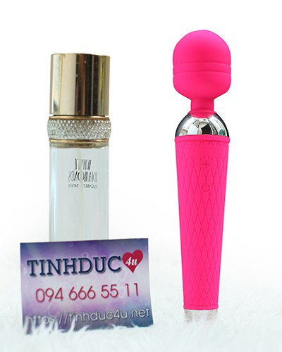 Máy massage mini rung cực mạnh xoay tròn 360 độ giá rẻ chất lượng