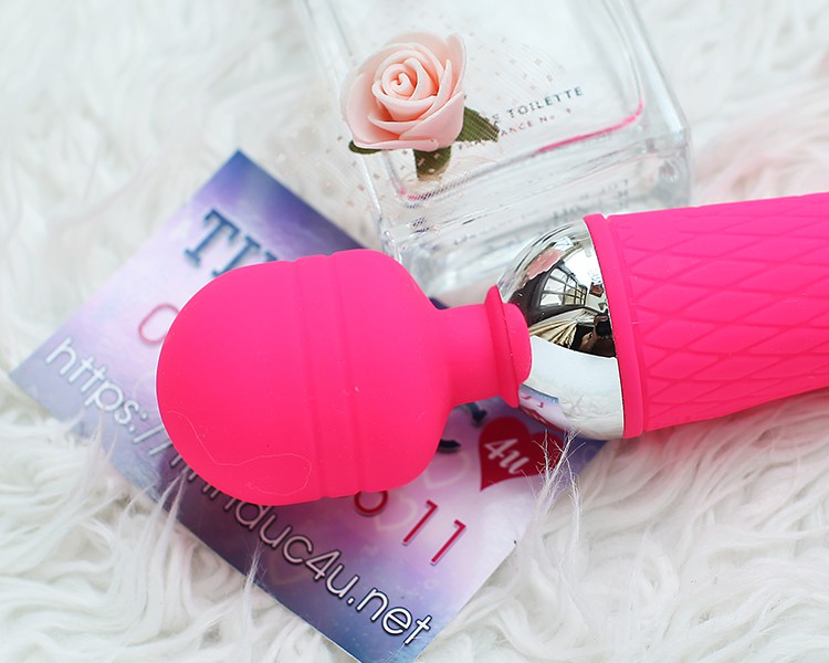 Máy massage mini rung cực mạnh xoay tròn 360 độ giá rẻ chất lượng