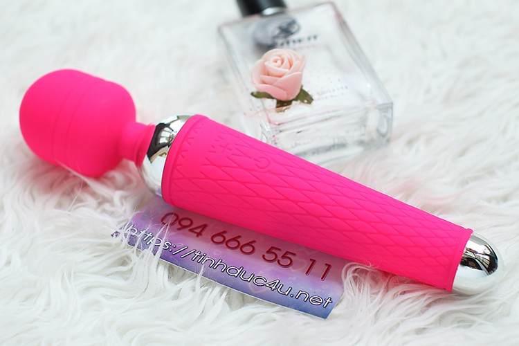 Máy massage mini rung cực mạnh xoay tròn 360 độ giá rẻ chất lượng