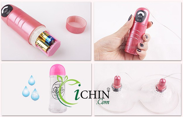 Máy massage ngực Lybaile Momo rung xoay làm hồng tươi nhũ hoa nữ giới