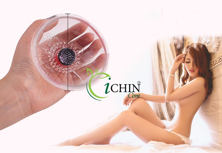 Máy massage ngực Lybaile Momo rung xoay làm hồng tươi nhũ hoa nữ giới
