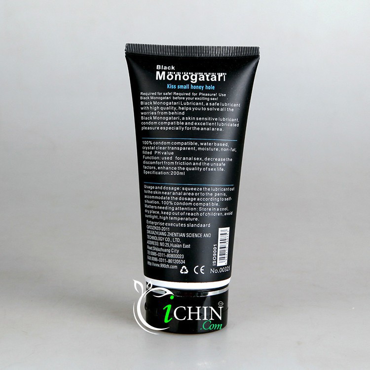 Monogatari Black Gel Bôi Trơn Gốc Nước Tinh Khiết An Toàn