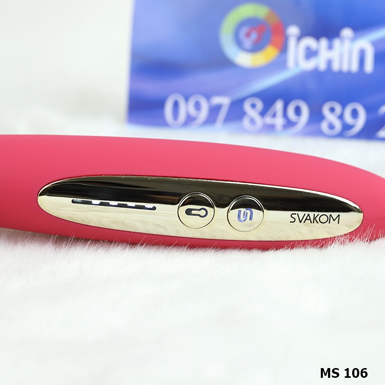 Svakom ALINAIA đầu nhỏ rung mạnh tỏa nhiệt đa chế độ pin sạc Svakom ALINAIA đầu nhỏ rung mạnh tỏa nhiệt đa chế độ pin sạc