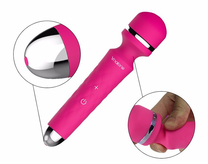 Nalone Sinmis máy rung 7 chế độ cao cấp ABS silicone y tế