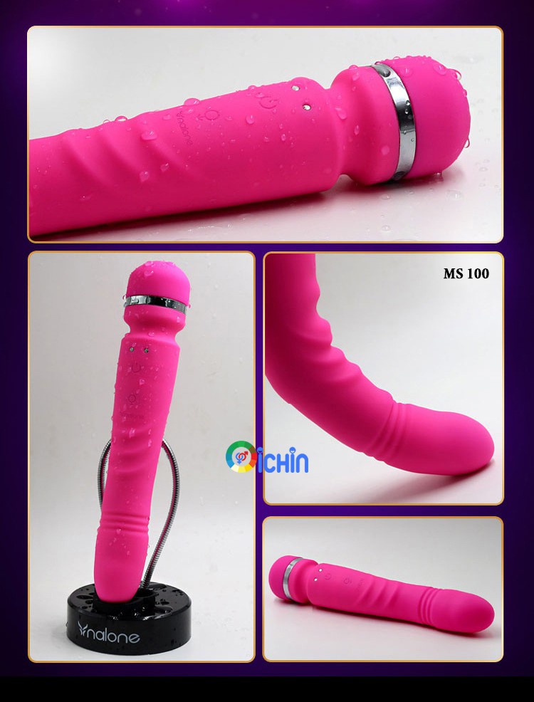 Nalone YONI 2 đầu rung xoay tỏa nhiệt 14 chế độ điều khiển