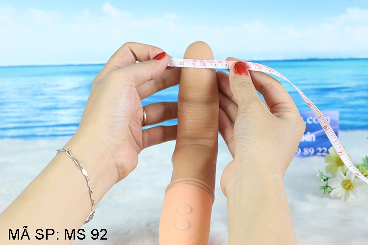 Ngón tay rung JIUAI tỏa nhiệt nóng như thật sạc USB tiện lợi