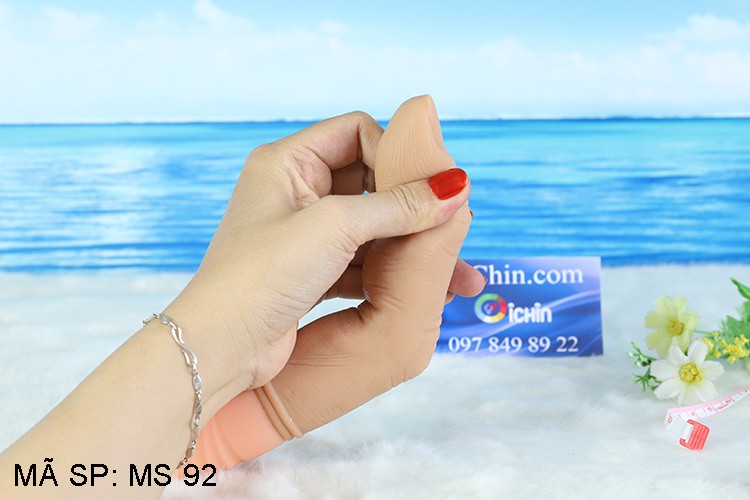 Ngón tay rung JIUAI tỏa nhiệt nóng như thật sạc USB tiện lợi