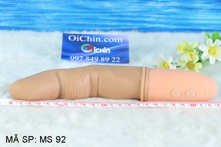 Ngón tay rung JIUAI tỏa nhiệt nóng như thật sạc USB tiện lợi
