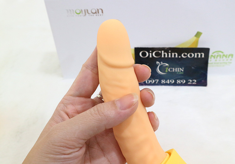 Dương vật giả Moylan hình chuối rung mạnh nhiều chế độ Dương vật giả Moylan hình chuối rung mạnh nhiều chế độ