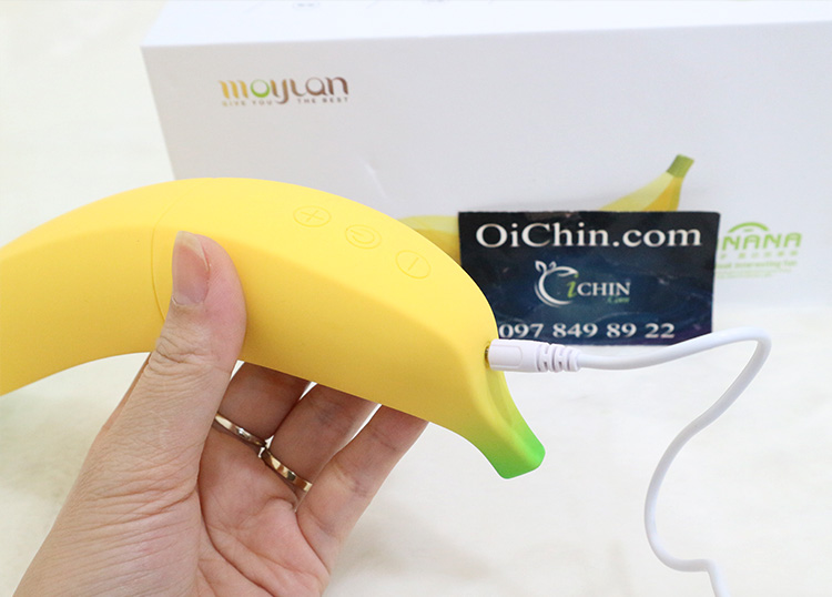 Dương vật giả Moylan hình chuối rung mạnh nhiều chế độ Dương vật giả Moylan hình chuối rung mạnh nhiều chế độ