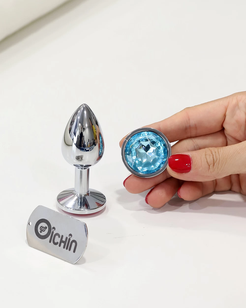 Phích cắm hậu môn INOX an toàn nhiều màu sắc 3 kích thước chọn