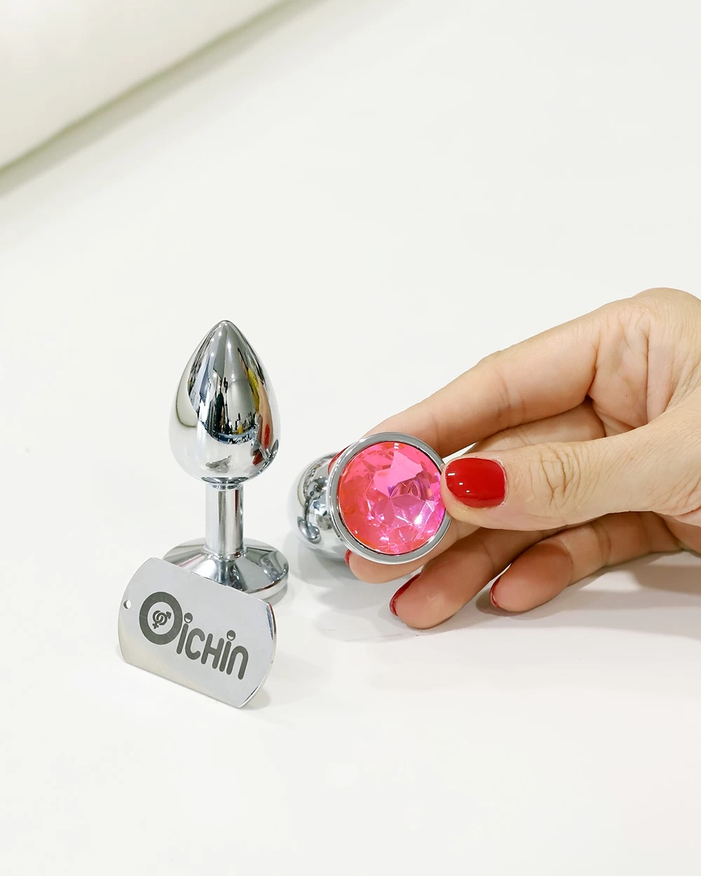 Phích cắm hậu môn INOX an toàn nhiều màu sắc 3 kích thước chọn