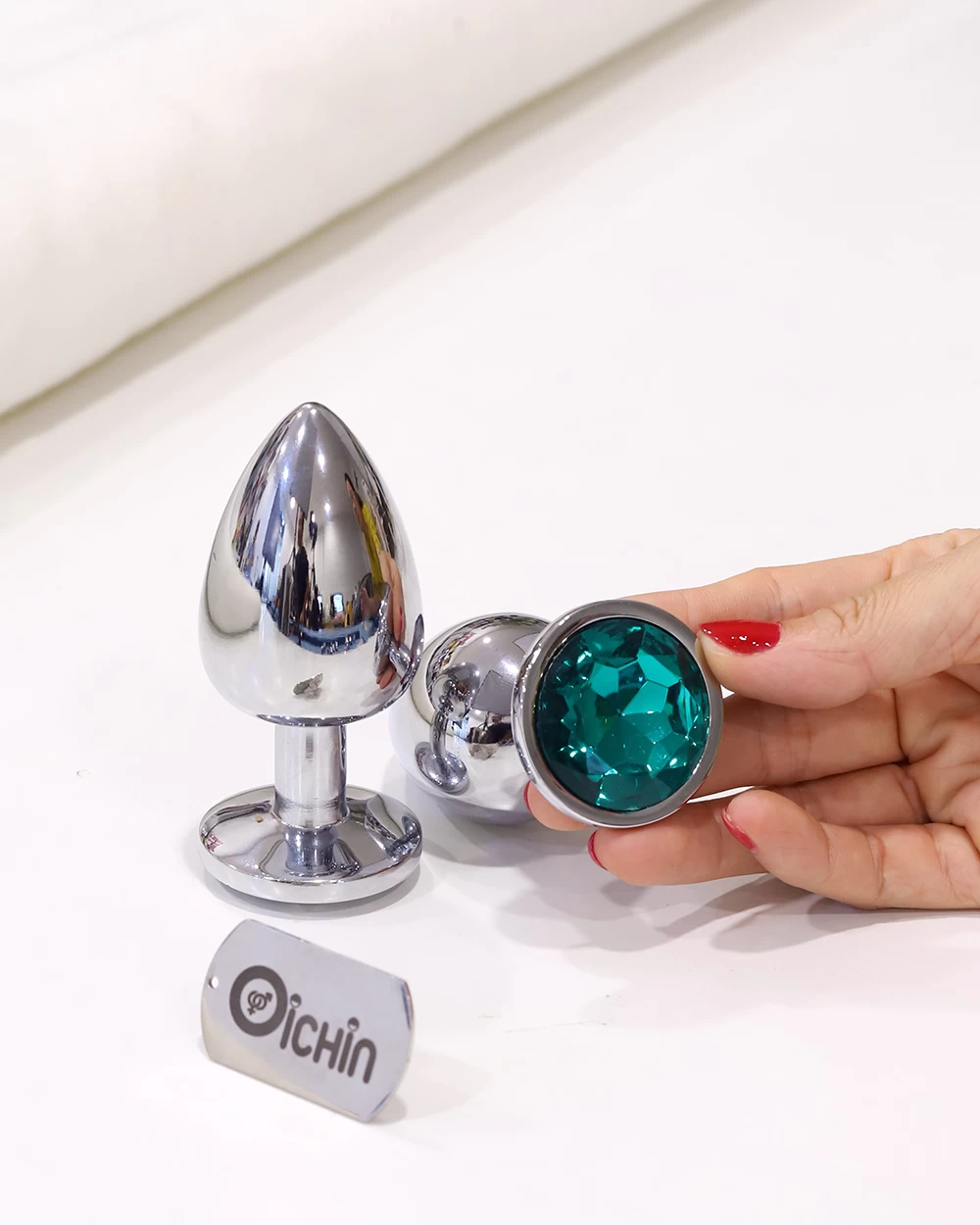Phích cắm hậu môn INOX an toàn nhiều màu sắc 3 kích thước chọn
