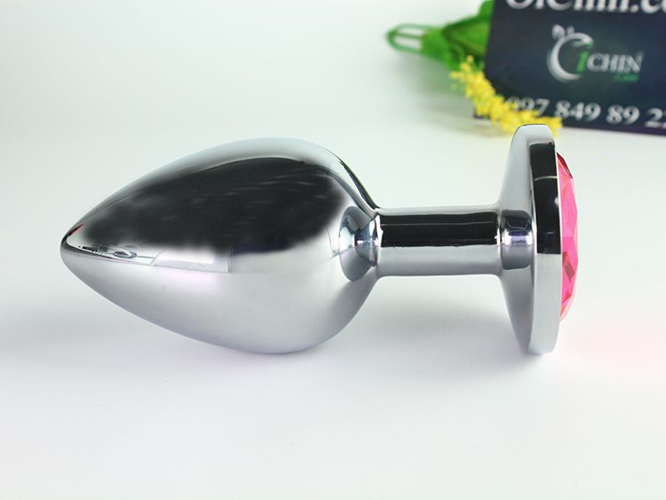 Phích cắm hậu môn INOX an toàn nhiều màu sắc 3 kích thước chọn