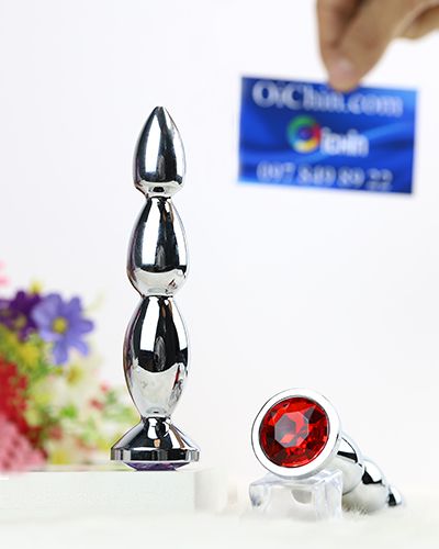 Đồ chơi hậu môn inox cherry bông hoa năm cánh an toàn không gỉ sét Đồ chơi hậu môn inox cherry bông hoa năm cánh an toàn không gỉ sét