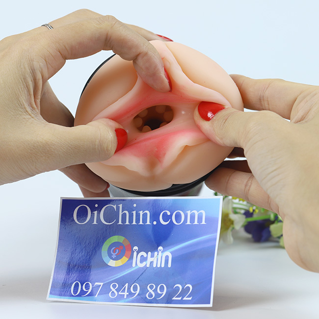 Âm đạo giả Pink Pussy silicon mềm rung nhiều cấp độ