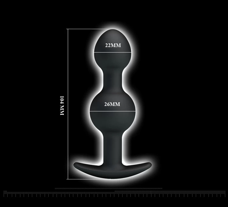 Pretty Love Anal Balls silicon hậu môn bi mềm mại kích thích
