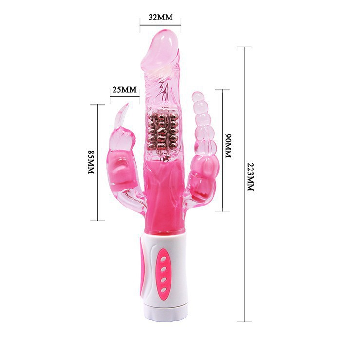 Pretty Love Bunny rung xoay kích thích lỗ nhị cao cấp dễ vệ sinh Pretty Love Bunny rung xoay kích thích lỗ nhị cao cấp dễ vệ sinh